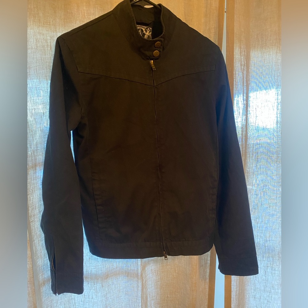 Volcom Women’s Black Bomber/Military style Jacket. Like New!